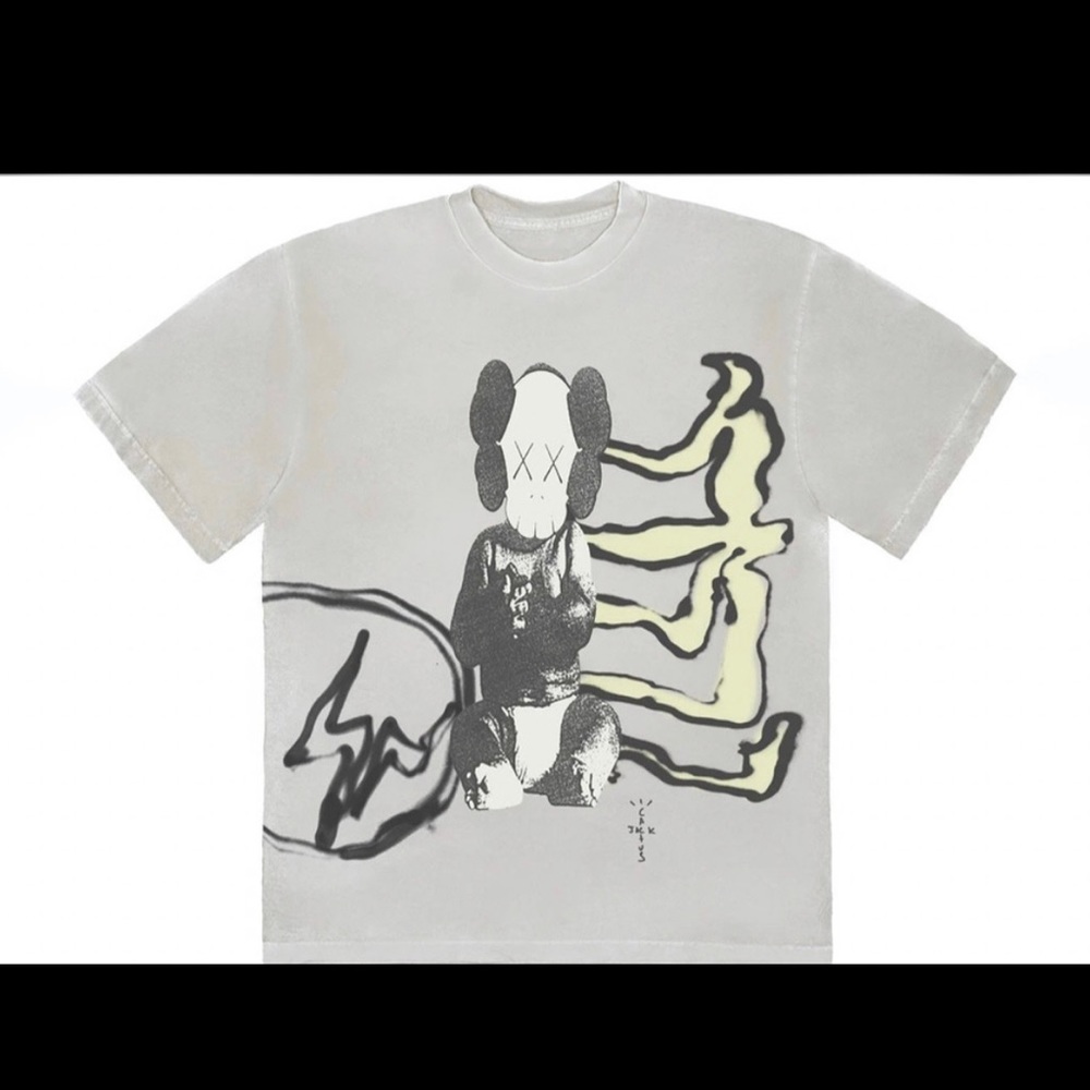 Kaws x Cactus Jack x Fragment Design Tee shirt